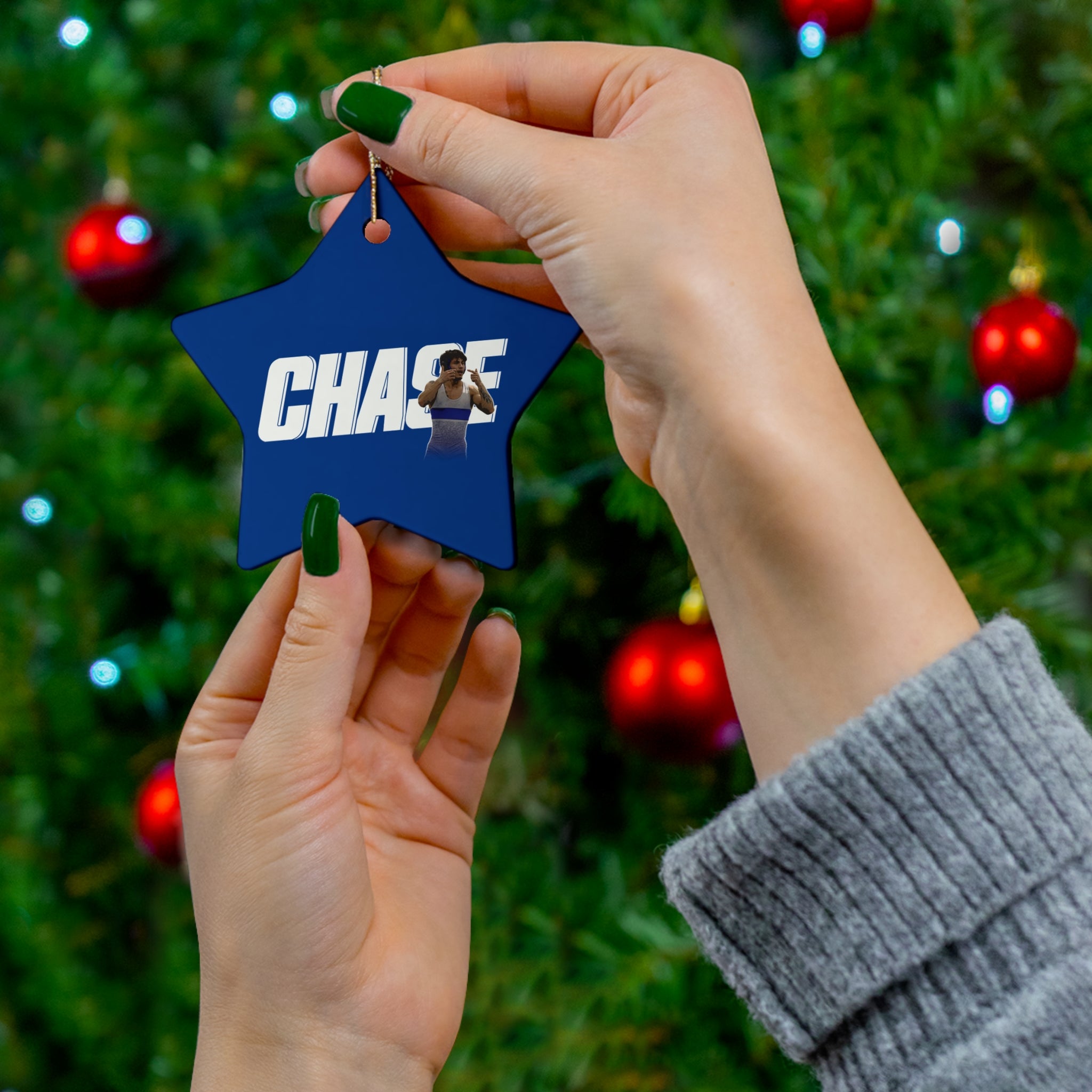 Chase Mirelez Ceramic Ornament