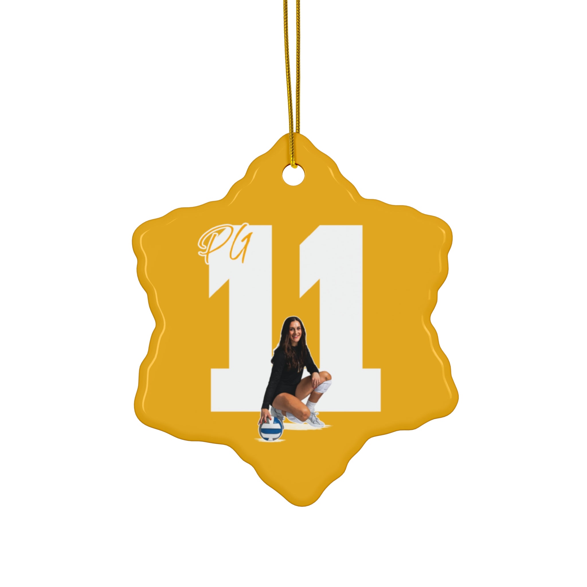 Peyton Meyer Ceramic Ornament