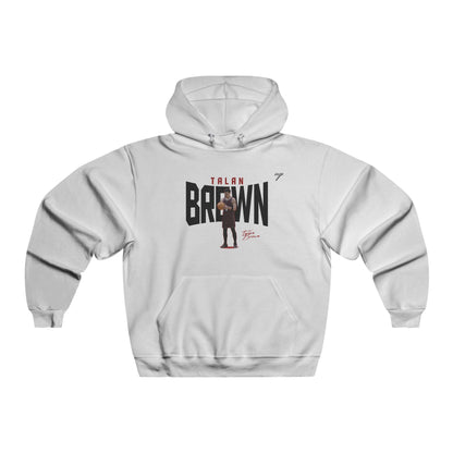 Talan Brown Vintage Hoodie