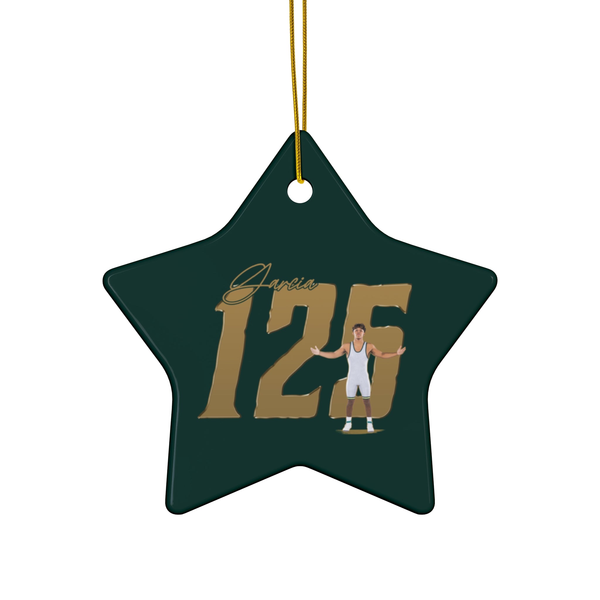 Christian Garcia Ceramic Ornament