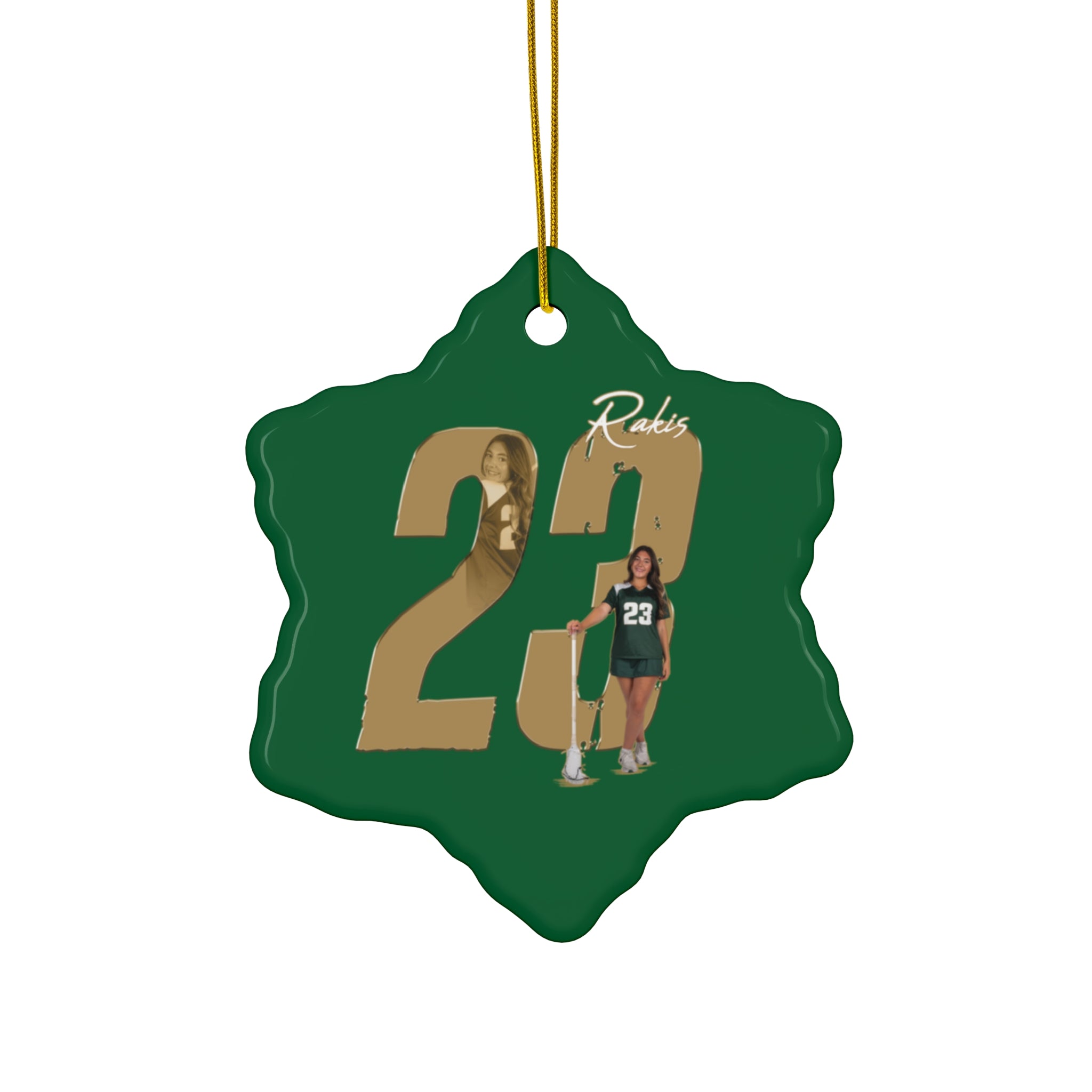 Sophia Rakis Ceramic Ornament