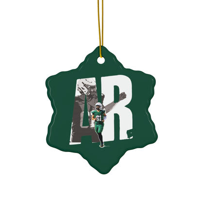 Abraham Rodriguez Ceramic Ornament