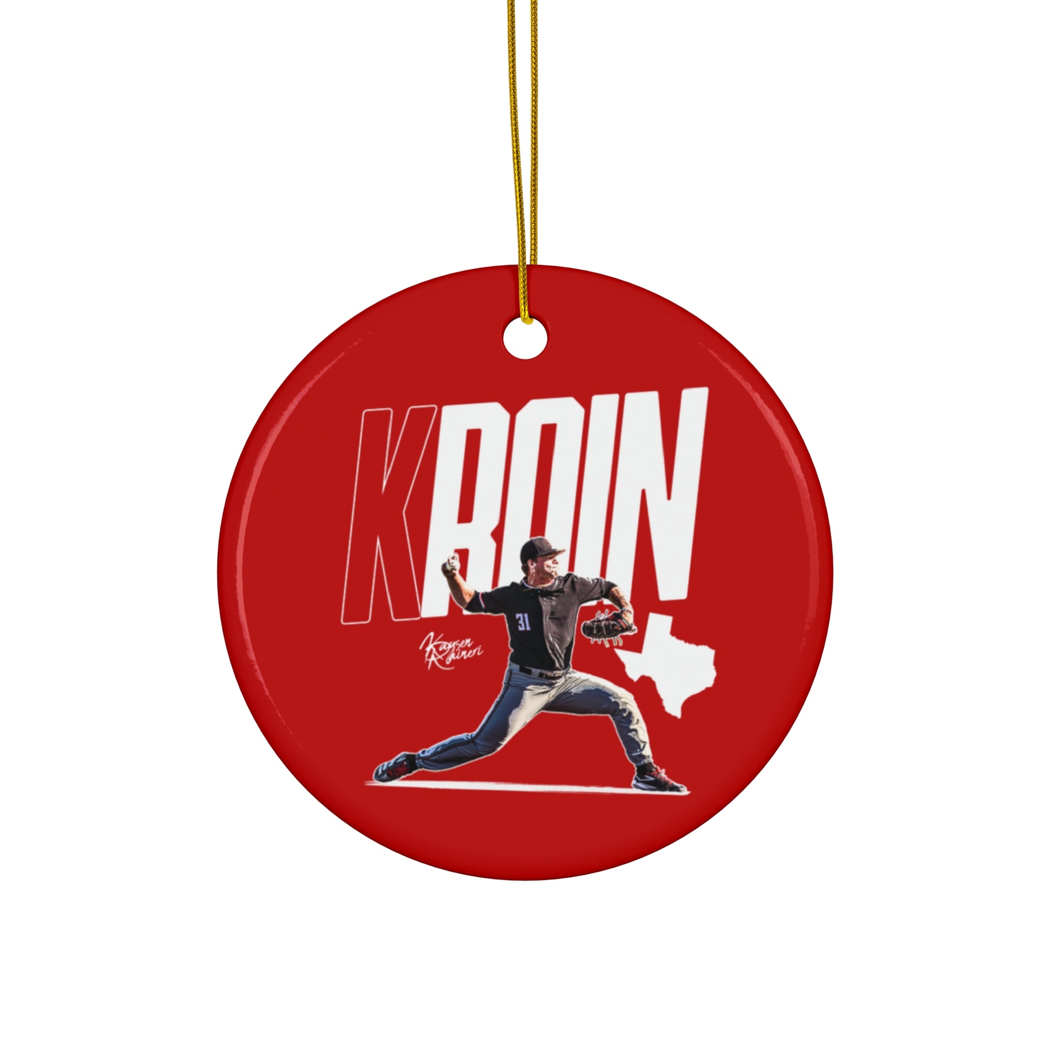 Kaysen Raineri Ceramic Ornament