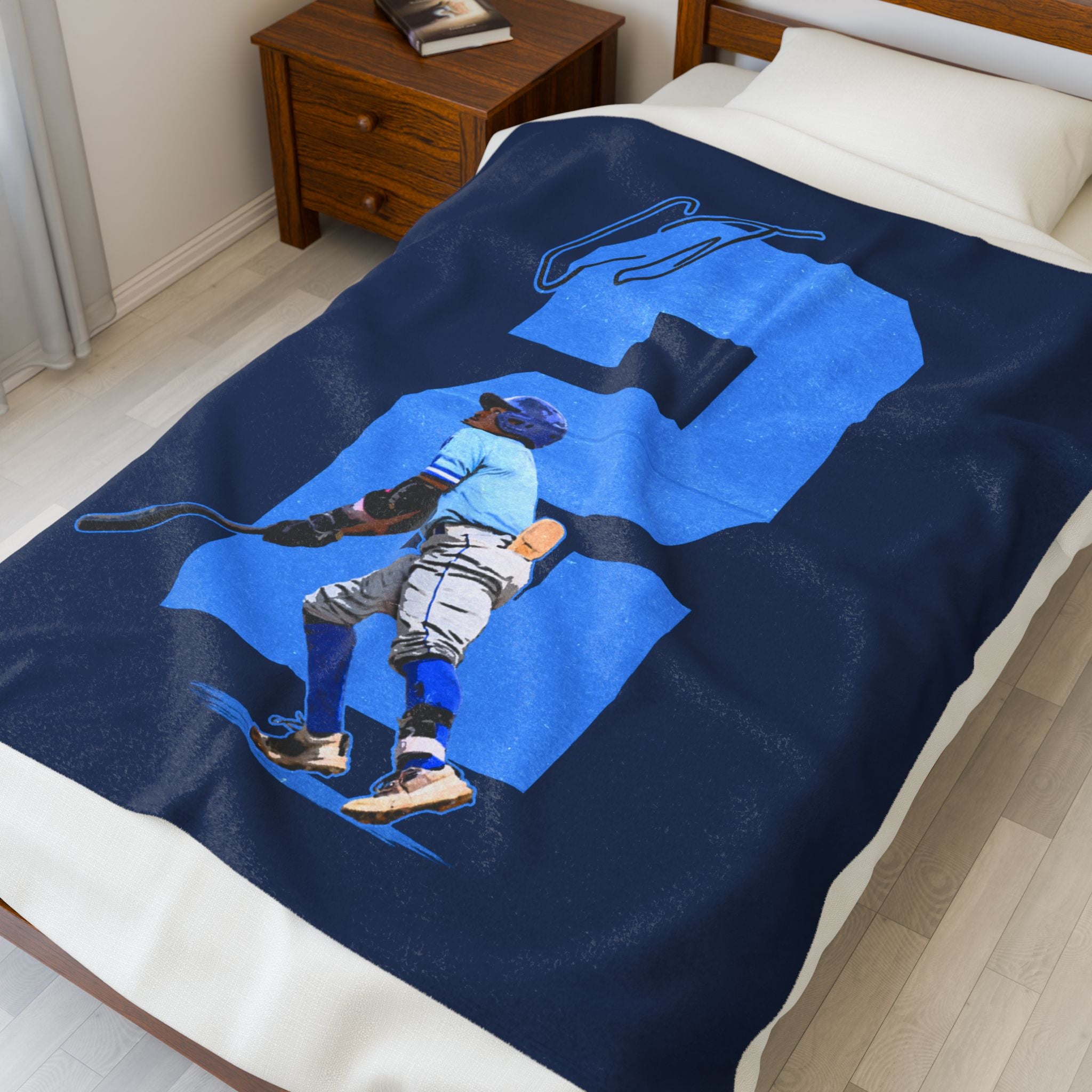 Christopher Snowden Velveteen Plush Blanket