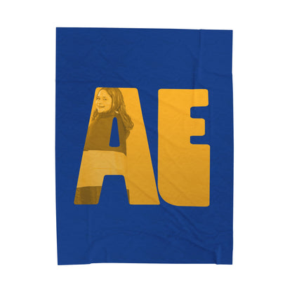 Alexa Escamilla Velveteen Plush Blanket