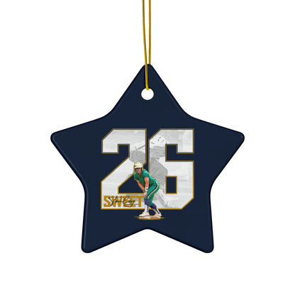 Tenley Sweet Ceramic Ornament