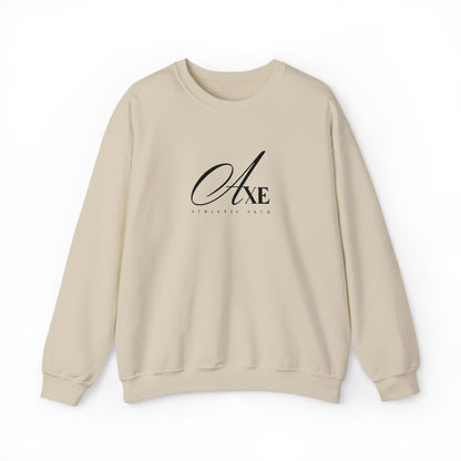 Axe Athletic Club Crewneck V2- White/Sand
