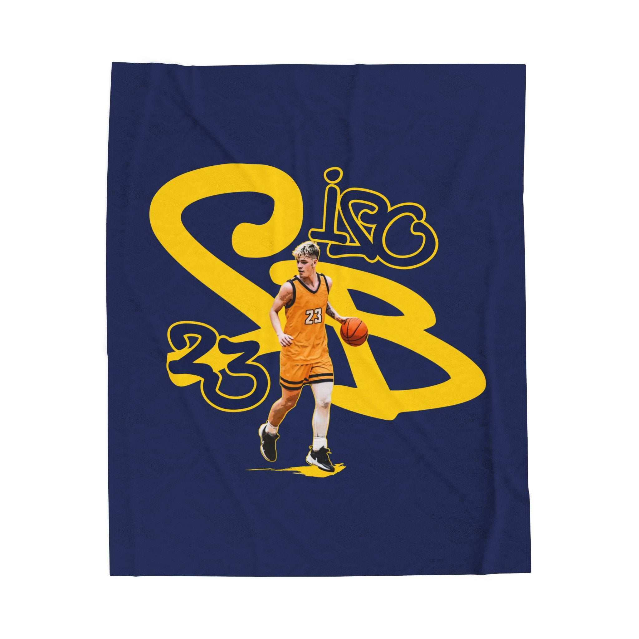 Spencer Breeden Velveteen Plush Blanket