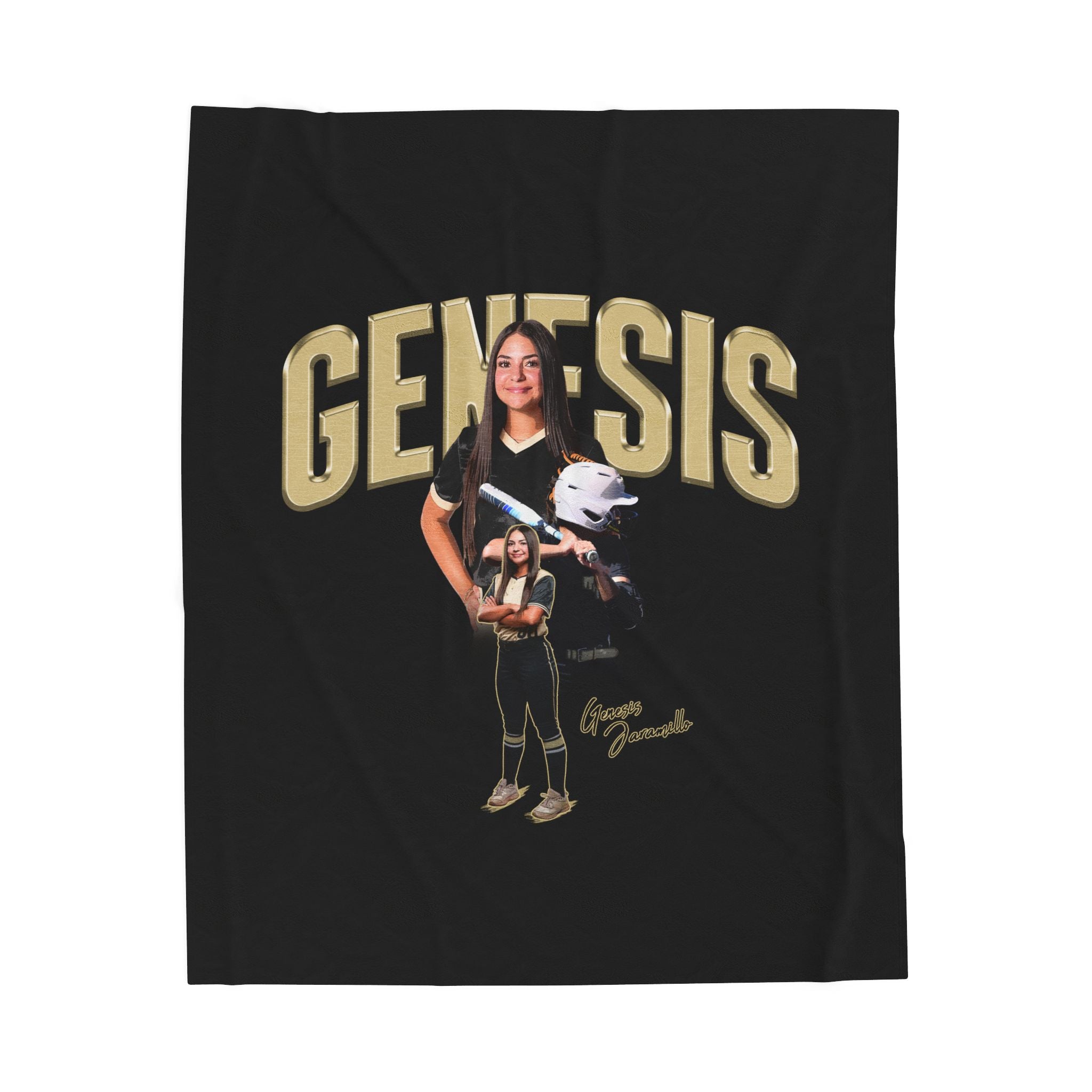 Genesis Jaramillo Velveteen Plush Blanket