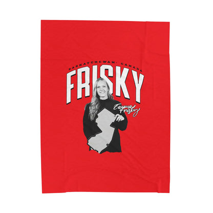 Emma Frisky Velveteen Plush Blanket