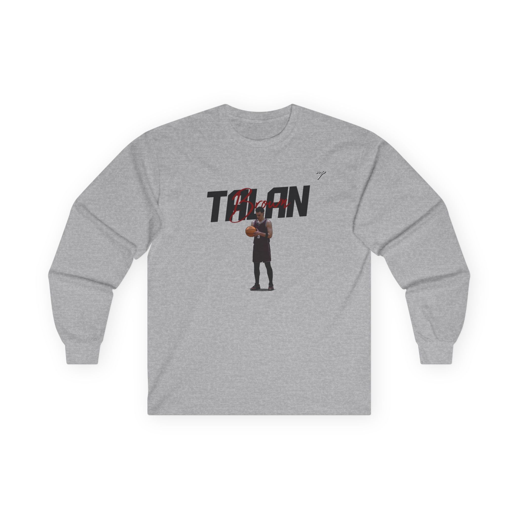 Talan Brown Long Sleeve Tee