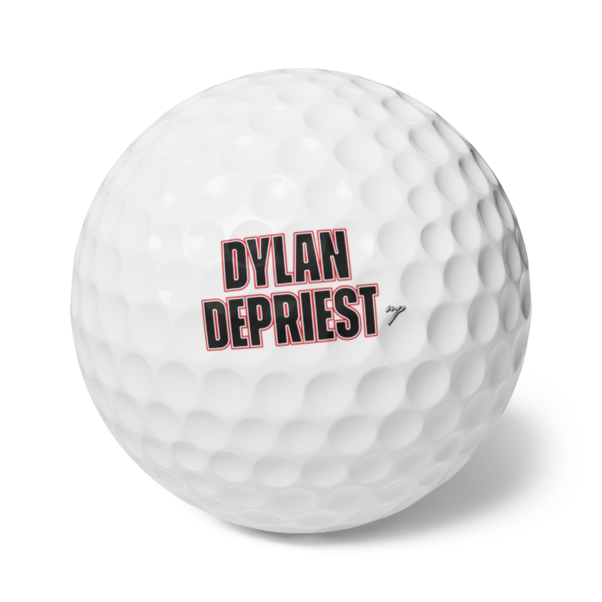 Dylan DePriest Golf Balls, 6pc