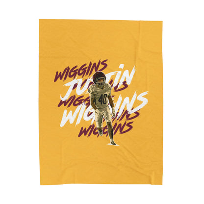 Justin Wiggins Velveteen Plush Blanket