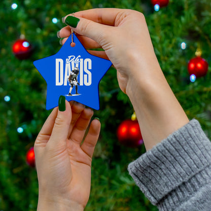 Dc Davis Ceramic Ornament