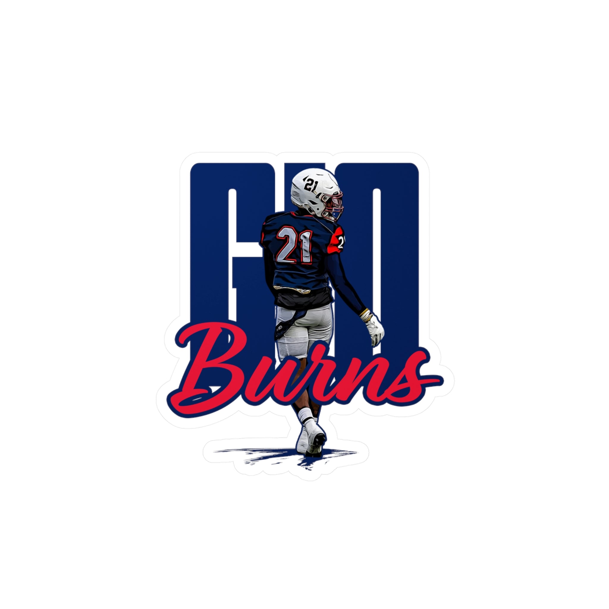 Giovanni Burns Vinyl Decals