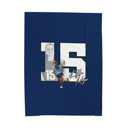 Kayden Meyer Velveteen Plush Blanket