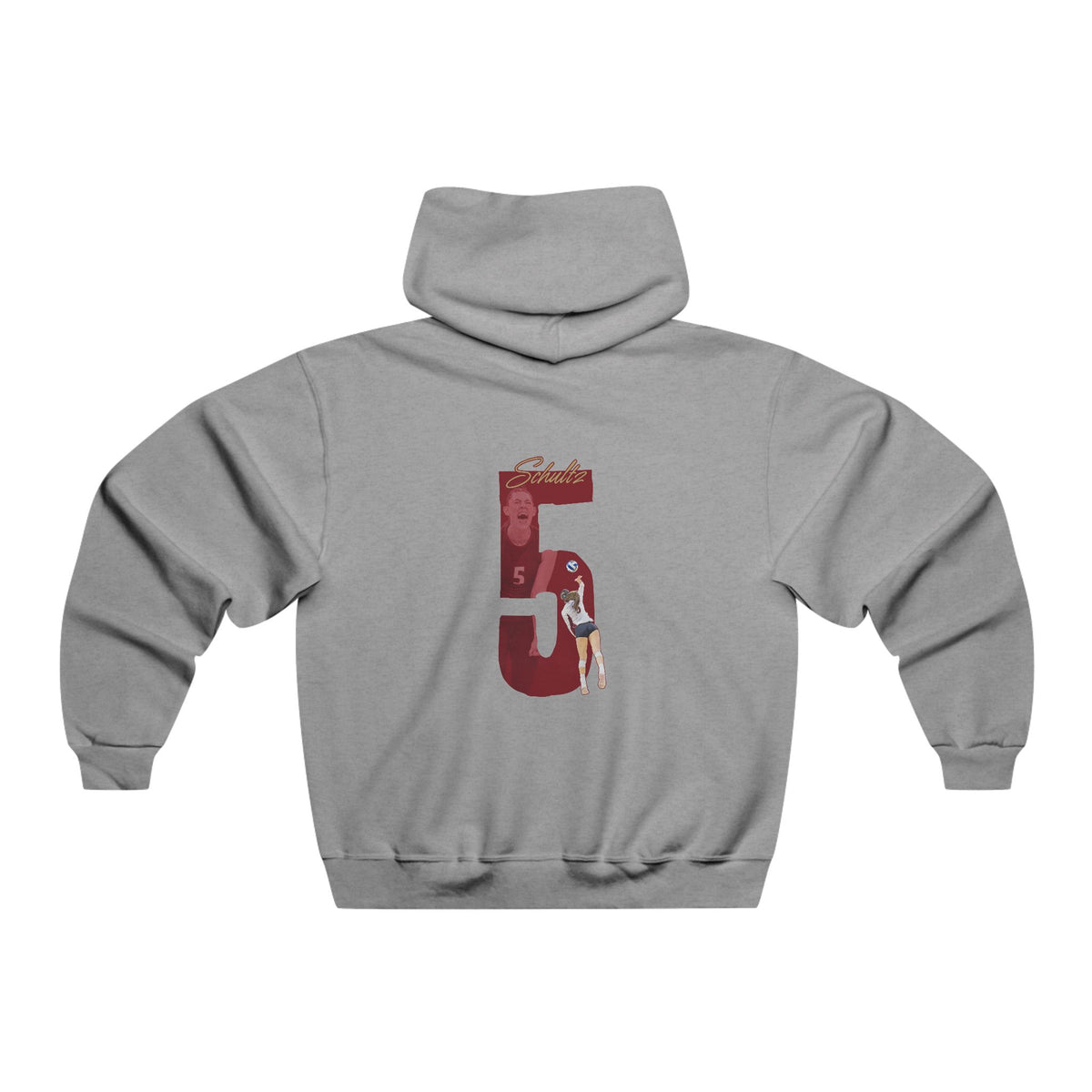 Allie Schultz Vintage Hoodie (Front + Back)