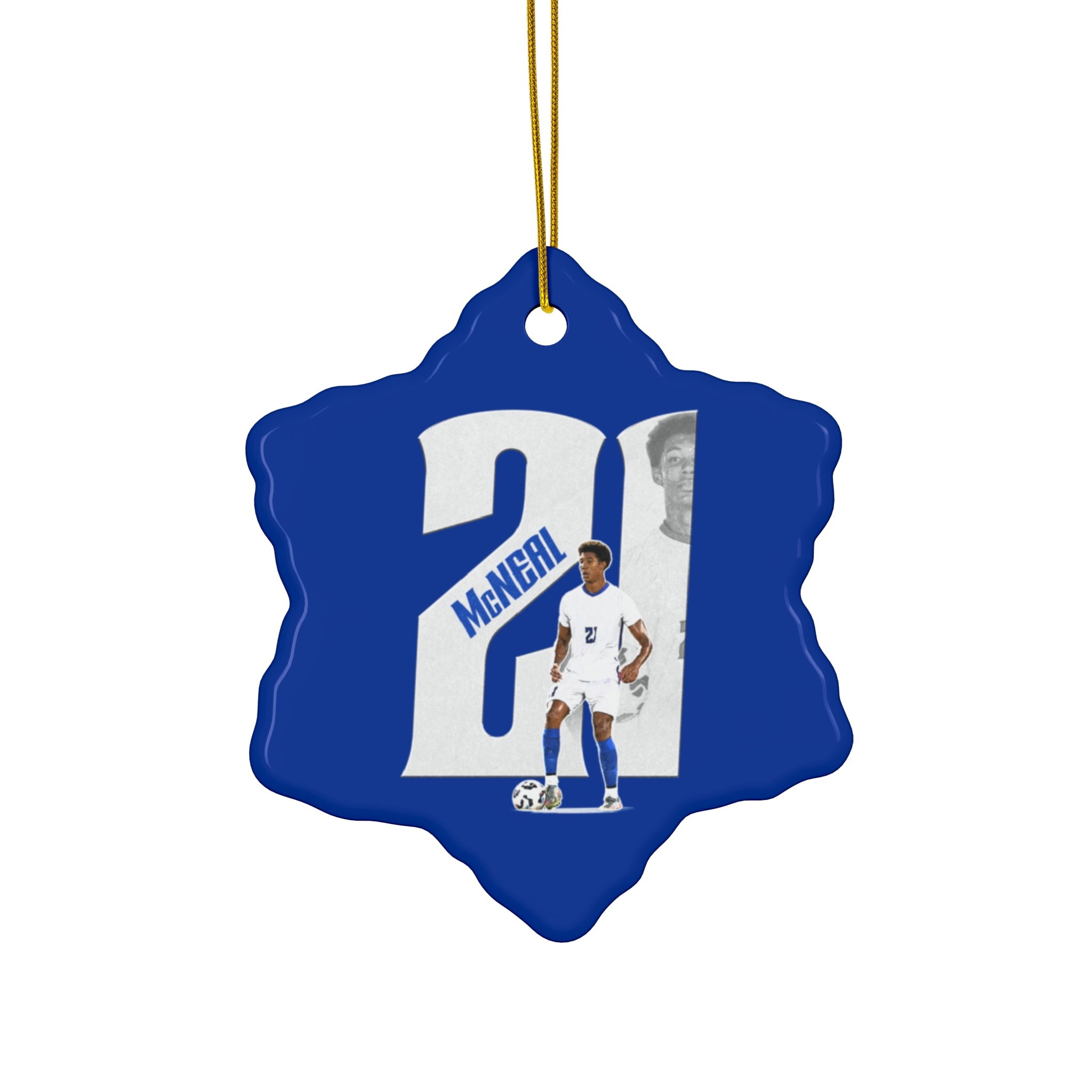Jacksen McNeal Ceramic Ornament
