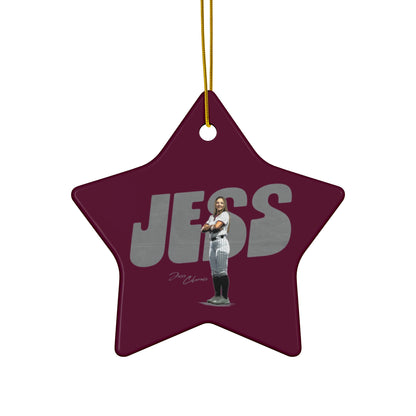 Jessica Cherms Ceramic Ornament