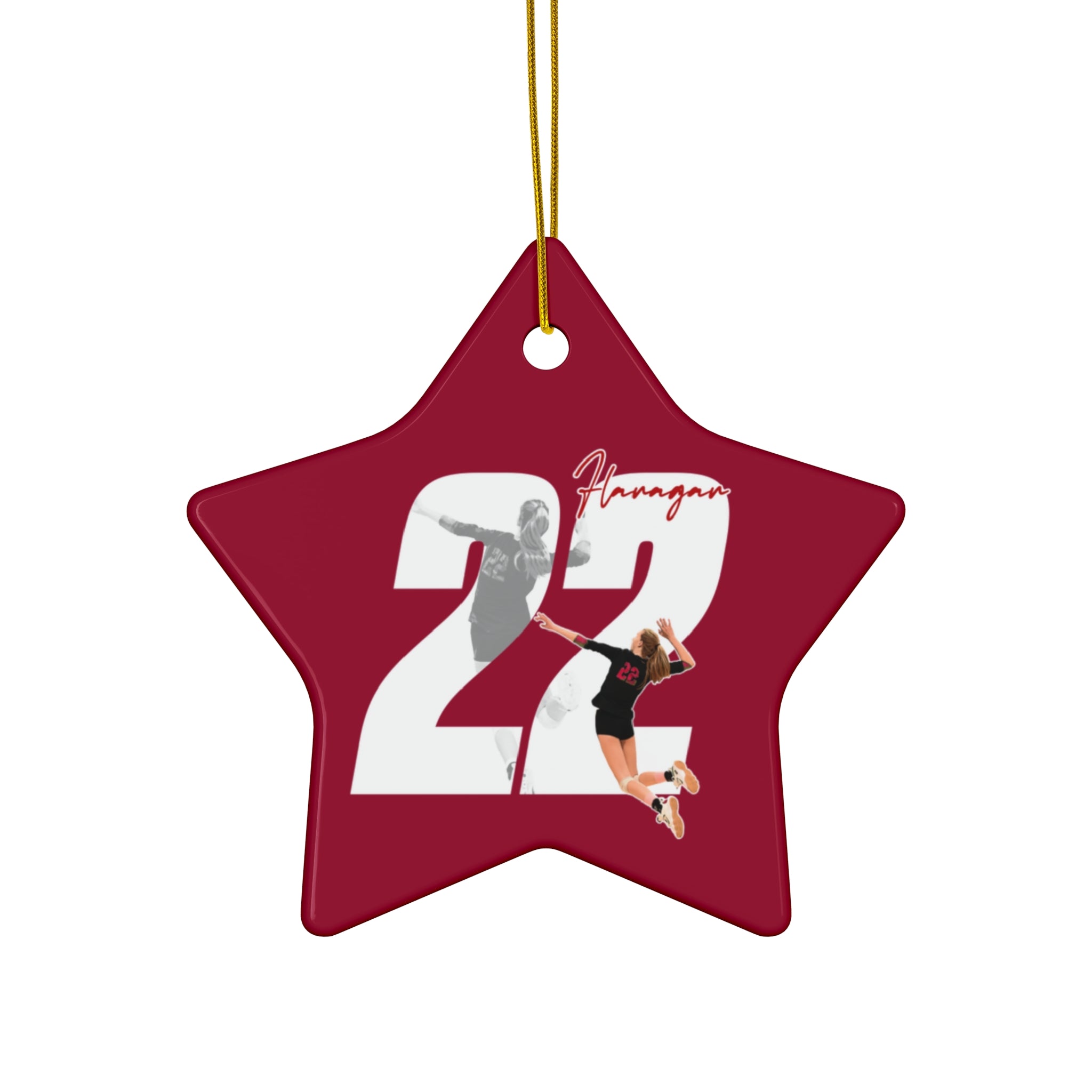 Audrey Flanagan Ceramic Ornament