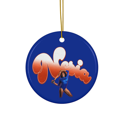 Nesia Bat Yehudah Ceramic Ornament