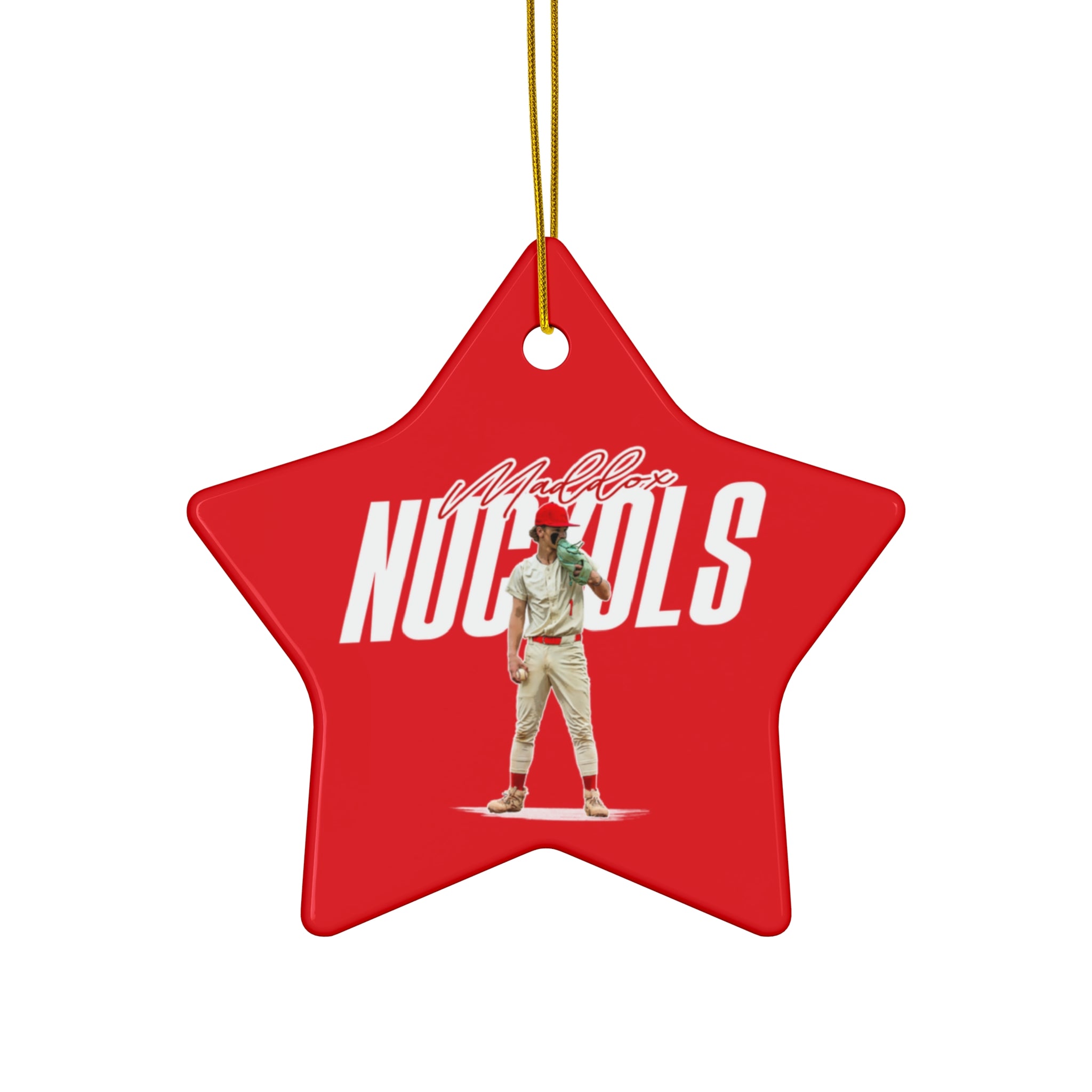 Maddox Nuckols Ceramic Ornament