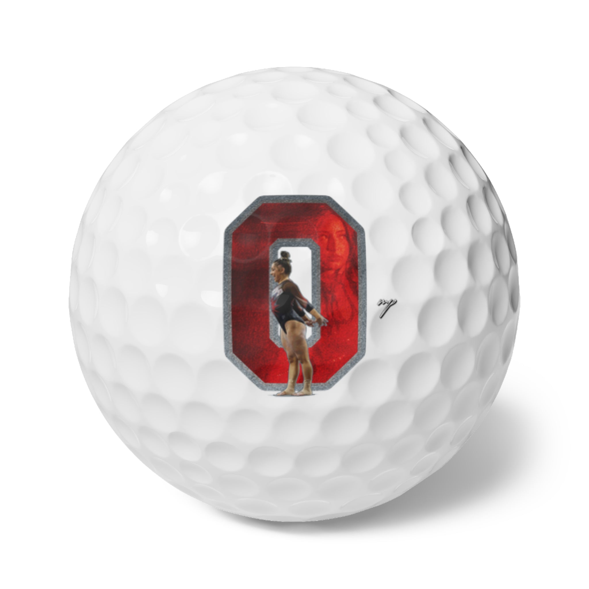 Courtney McCann Golf Balls, 6pc