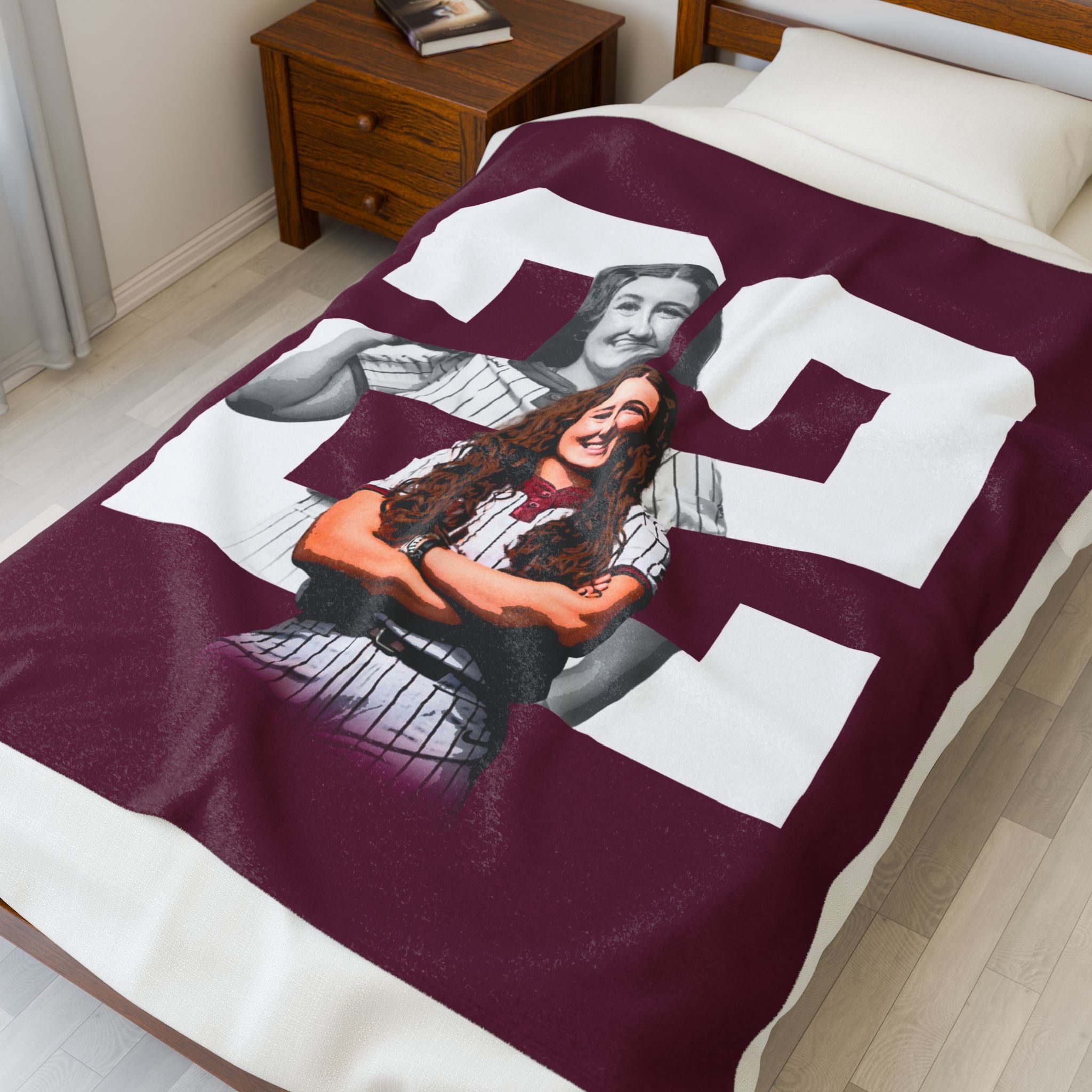 Makinzie Nelson Velveteen Plush Blanket
