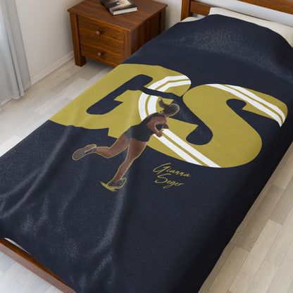 Gianna Seger Velveteen Plush Blanket