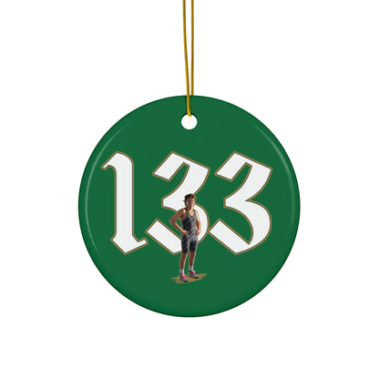 Zach Samano Ceramic Ornament
