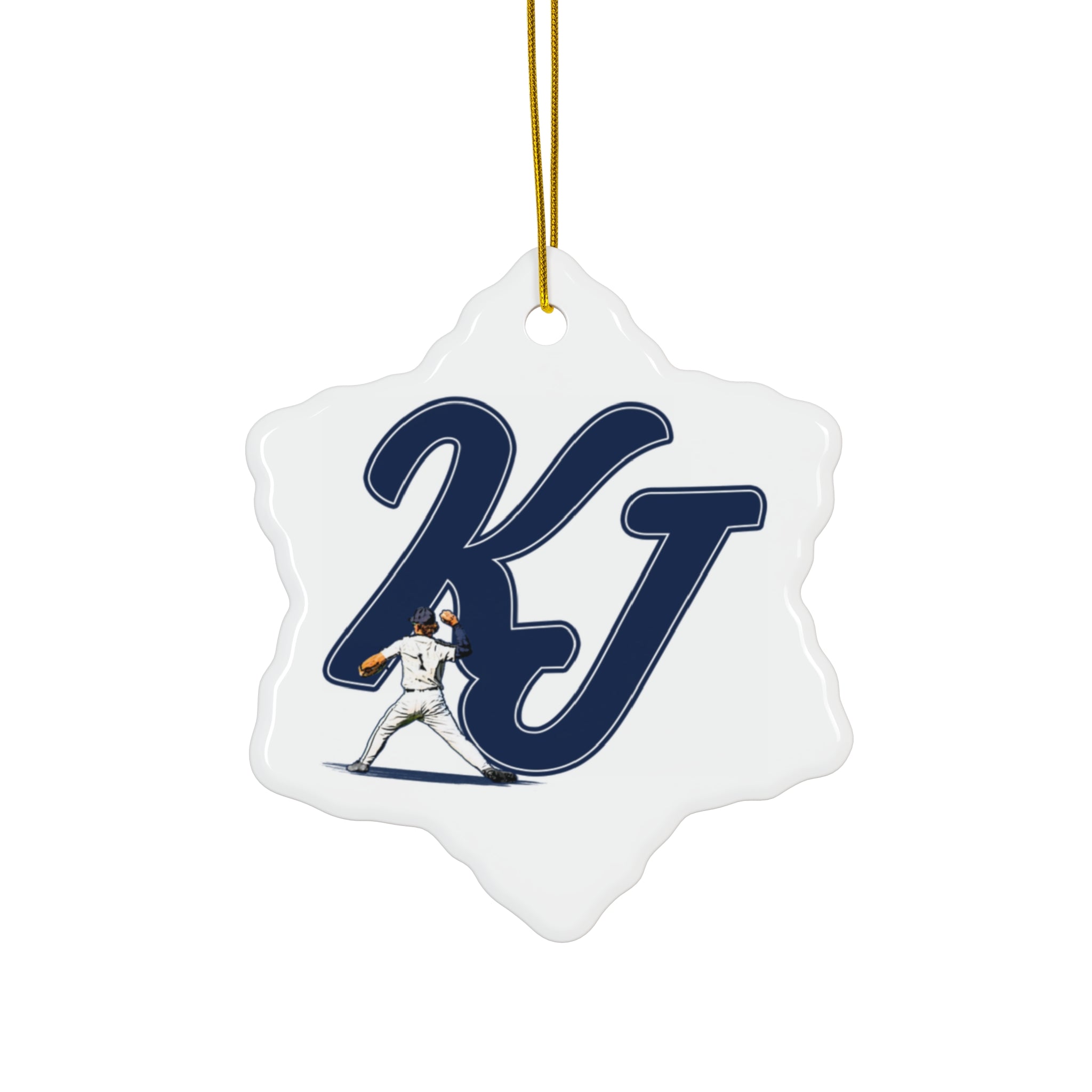 Kaleb Jockel Ceramic Ornament