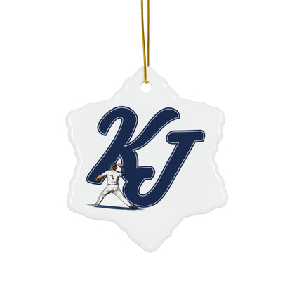 Kaleb Jockel Ceramic Ornament