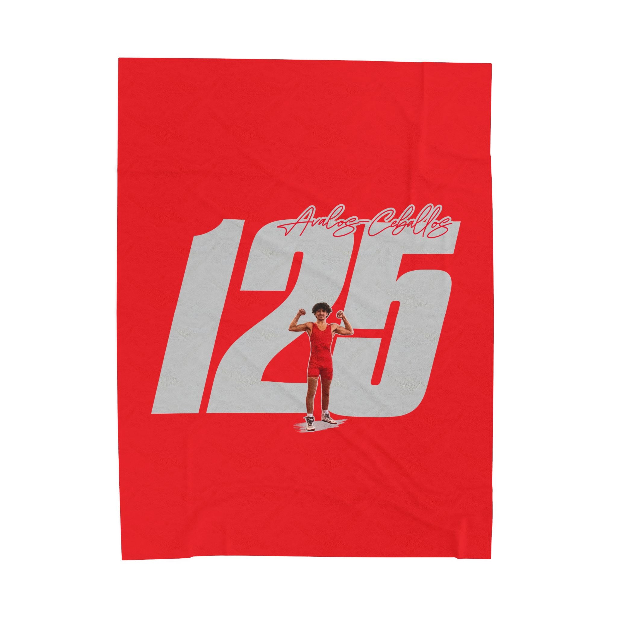 Luis Avalos-Ceballos Velveteen Plush Blanket