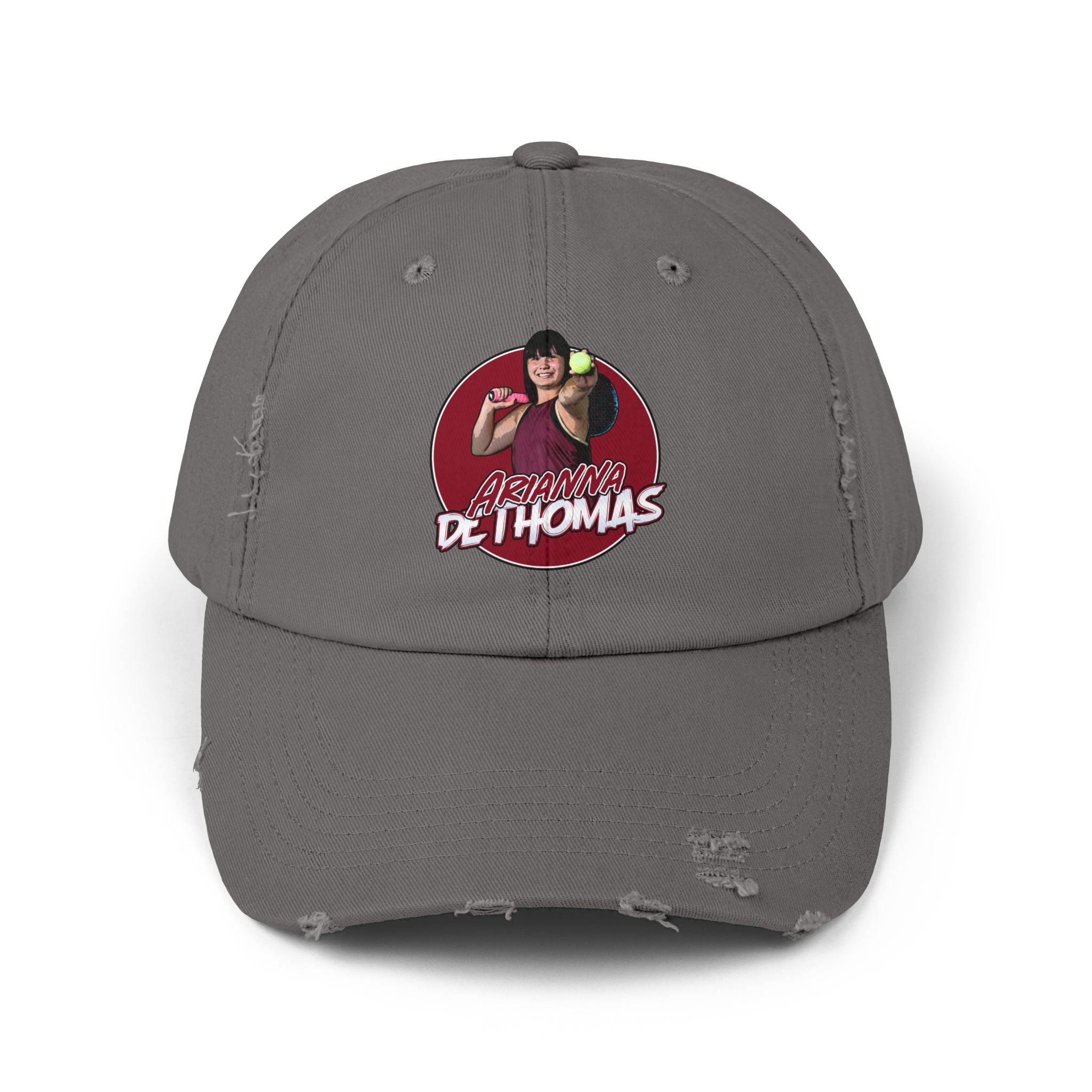 Arianna DeThomas Distressed Dad Cap