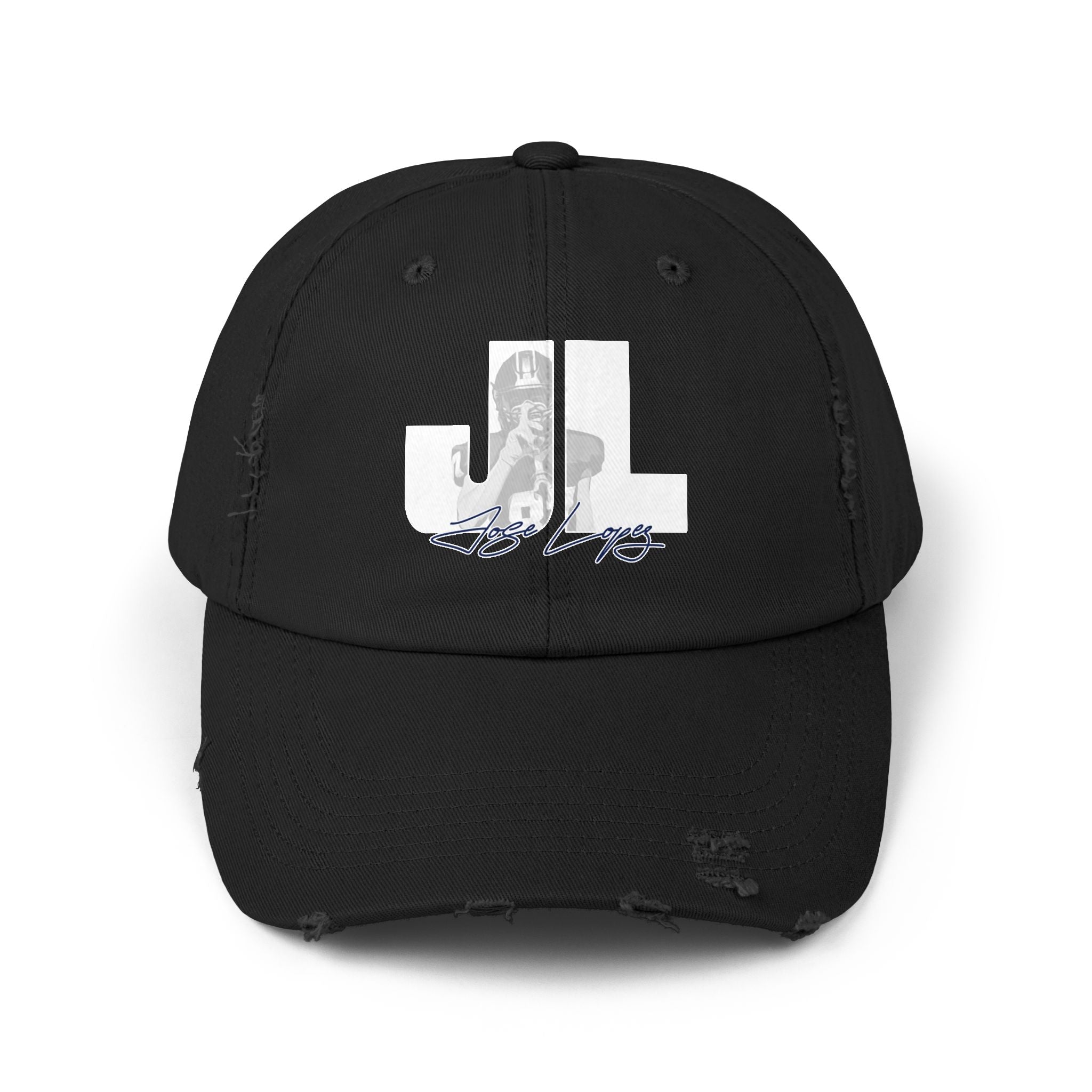 Jose Lopez Distressed Dad Cap