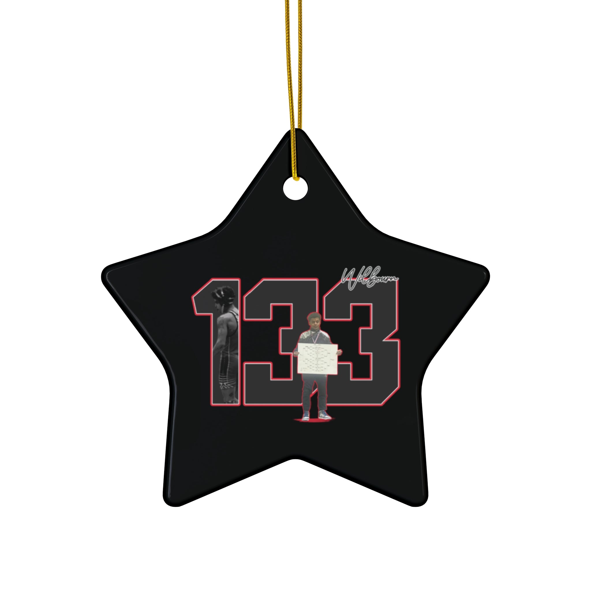 Daishaun Wilbourn Ceramic Ornament