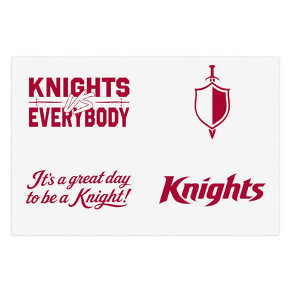 Knights Sticker Sheet