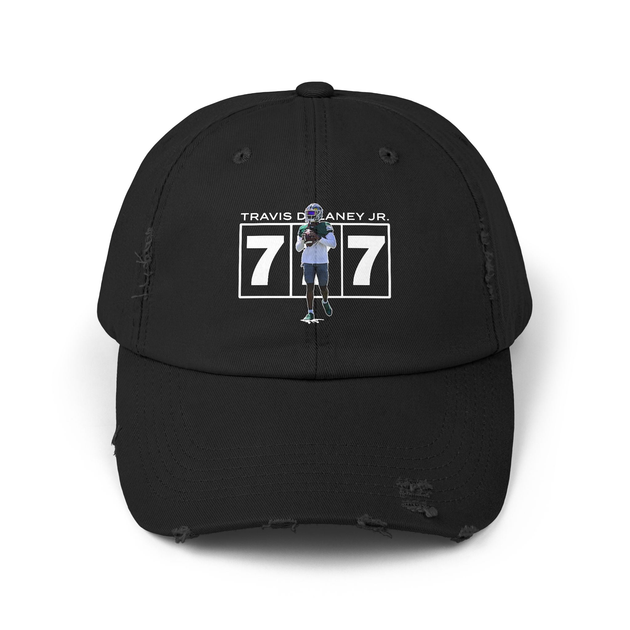 Travis Delaney Jr Distressed Dad Cap