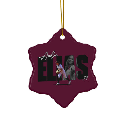 Audri Elias Ceramic Ornament