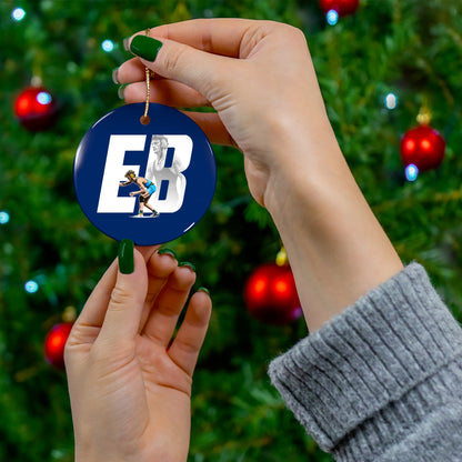 Ethan Barr Ceramic Ornament
