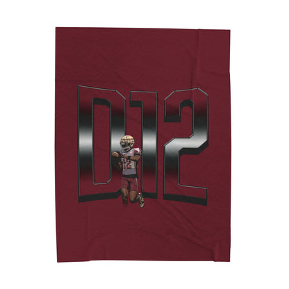 De'Traun Brown Velveteen Plush Blanket