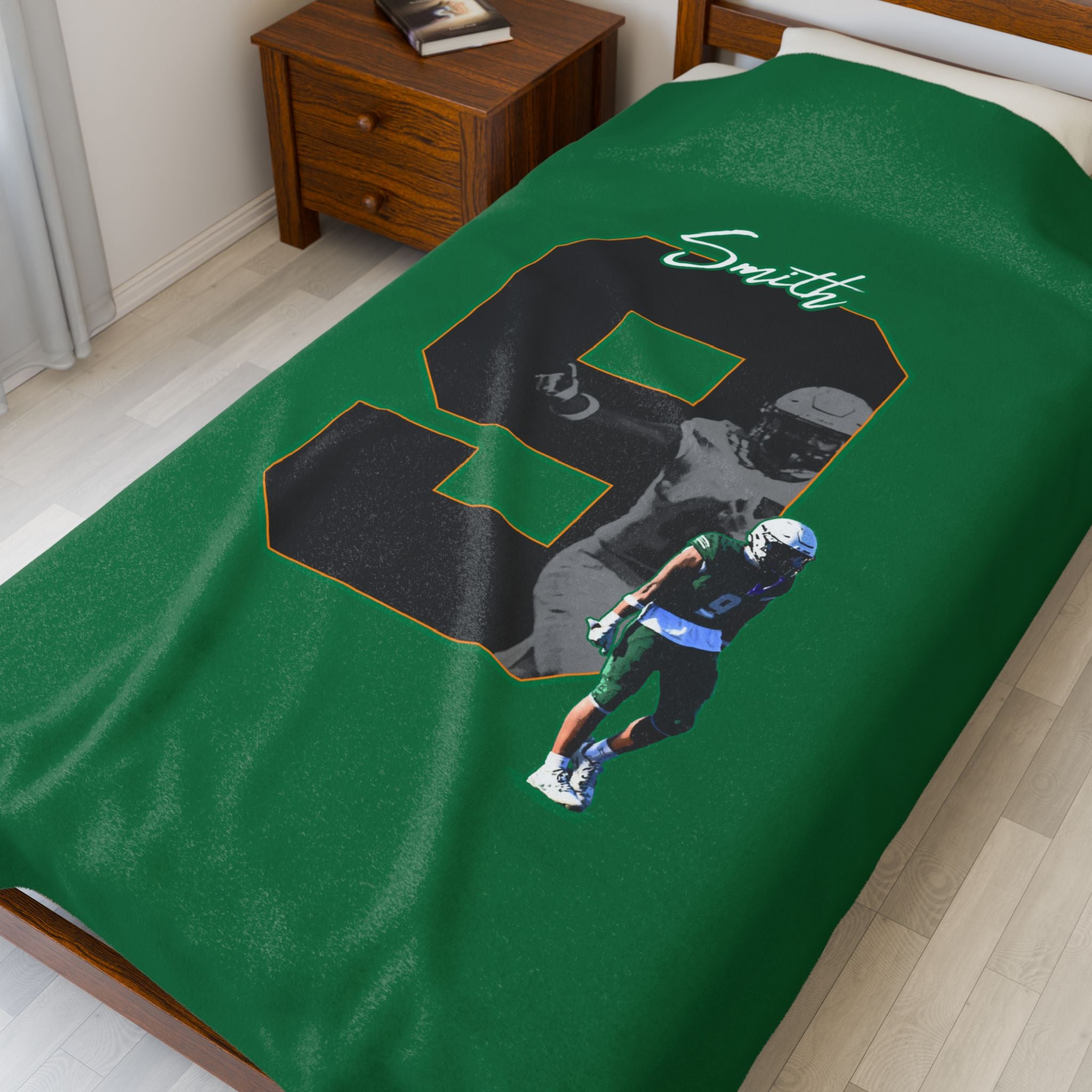 Jordan Smith Velveteen Plush Blanket