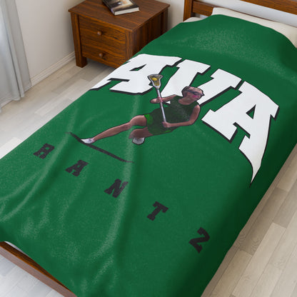 Ava Krantz Velveteen Plush Blanket