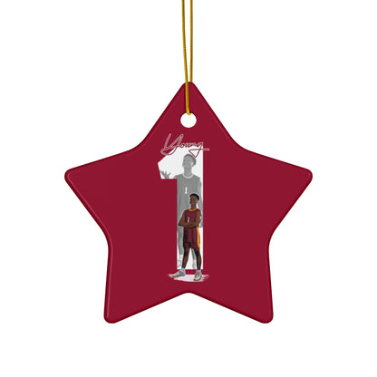 Ron Young Ceramic Ornament
