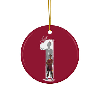 Ron Young Ceramic Ornament
