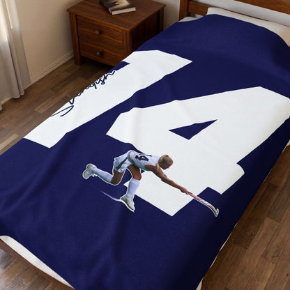 Cam Standish Velveteen Plush Blanket