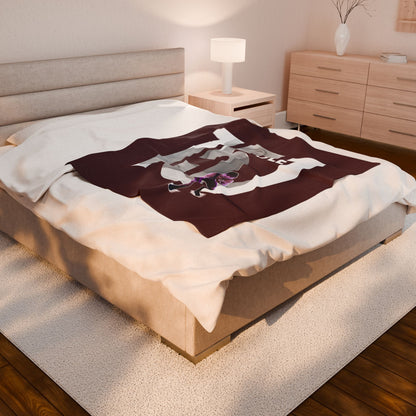 Cole Dummer Velveteen Plush Blanket