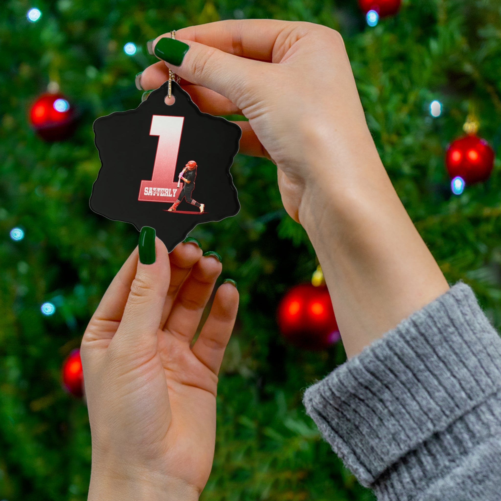 Lauren Satterly Ceramic Ornament