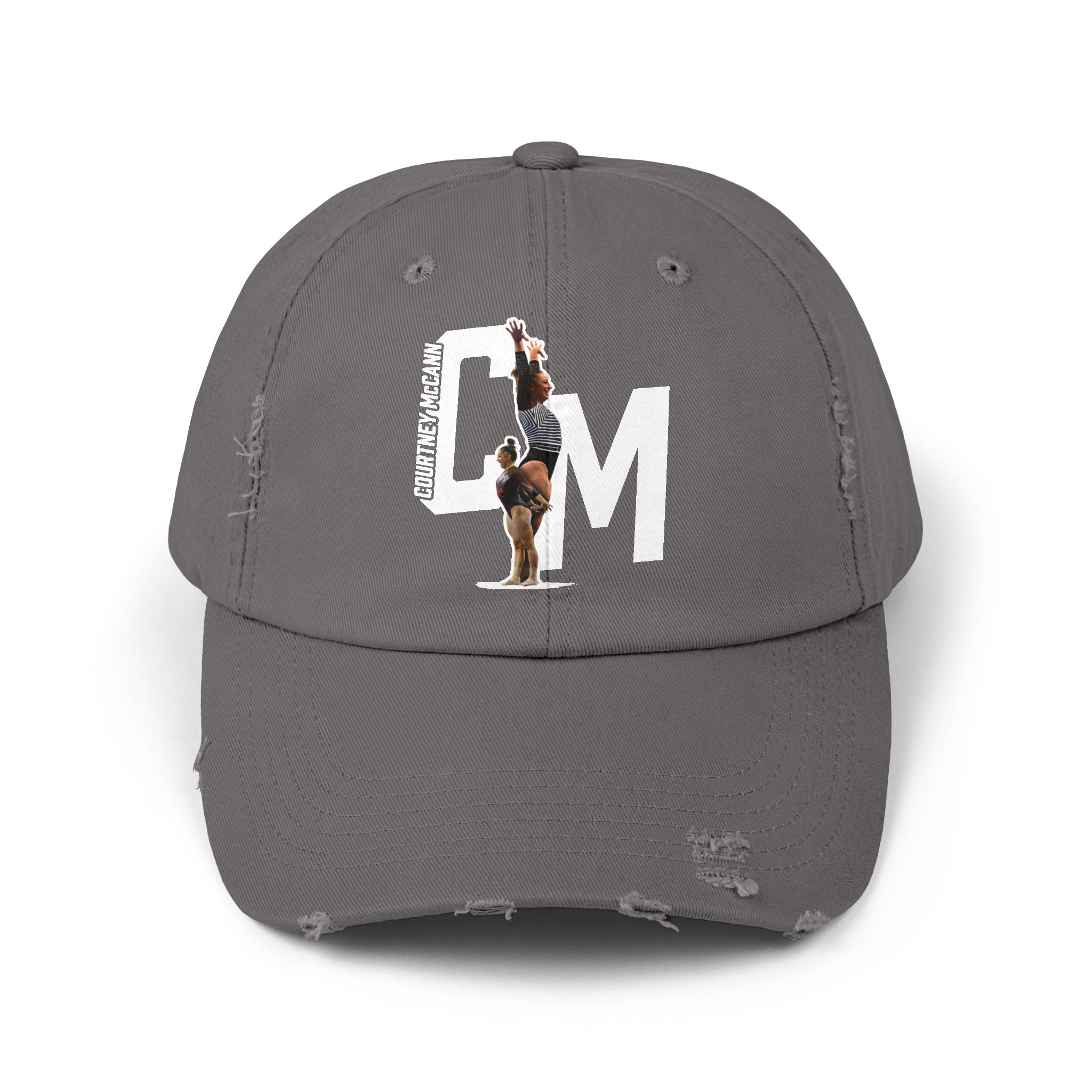 Courtney McCann Distressed Dad Cap