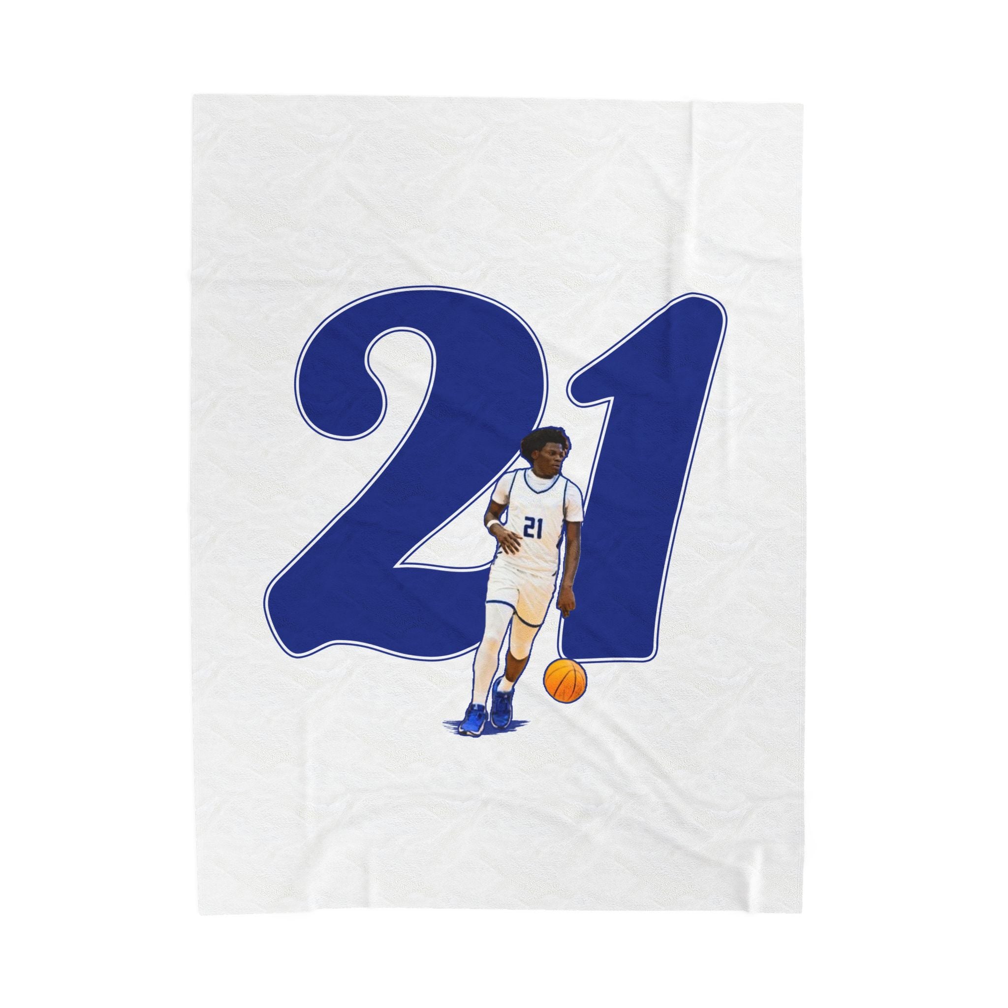 Milton Whitfield Velveteen Plush Blanket
